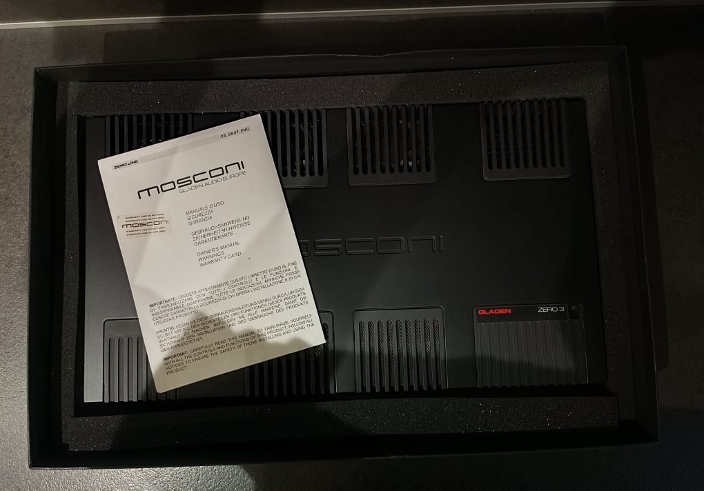 Wzmacniacz Mosconi Zero 3