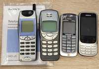 Stare telefony komórkowe-zestaw.