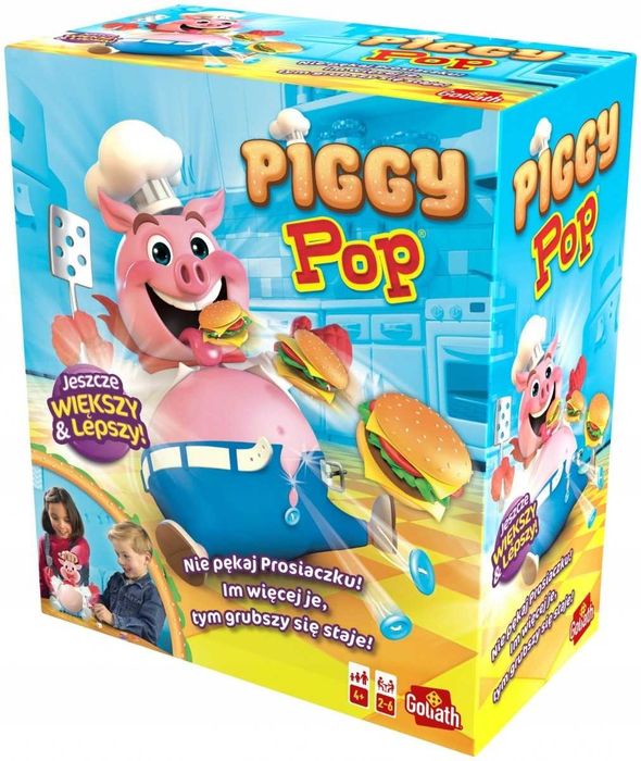 piggy pop 3.0 gra zręcznościowa nakarm świnkę, rzuć kostką i wygraj!