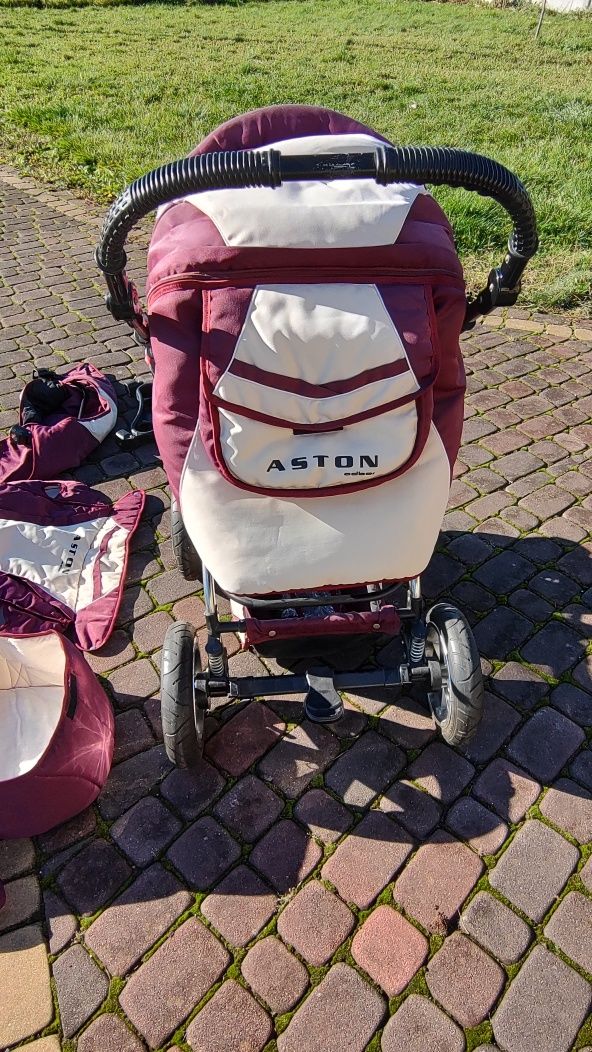 Luksusowy wózek dziecięcy Aston Adbor