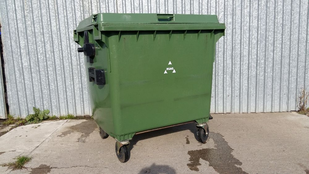 Pojemnik na odpady śmieci kontener 1100 l