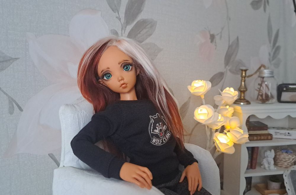 Bluza dla lalki bjd 1/4