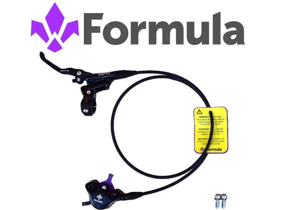 NOWY Hamulec hydrauliczny Formula Cura 4 tłoczki PM przedni lewy 900mm