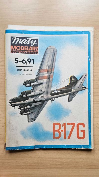 Mały Modelarz 5-6/91 Boeing B-17G FLYING FORTREES