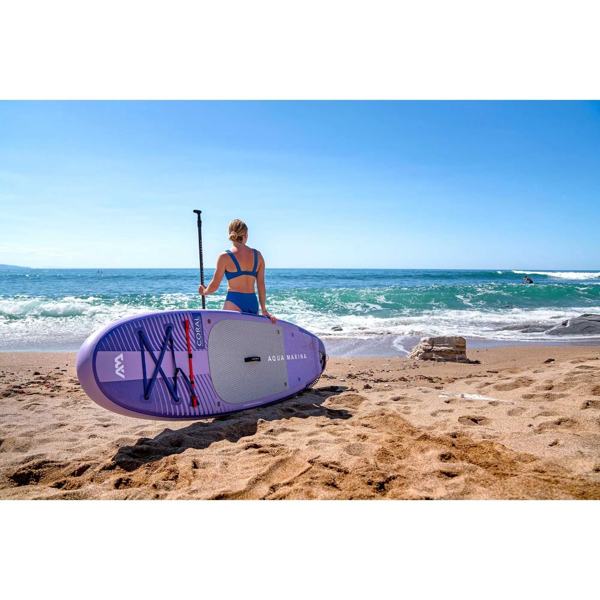 Aqua Marina Coral Night Fade Борд Дошка SUP САП доска Board Paddle Суп