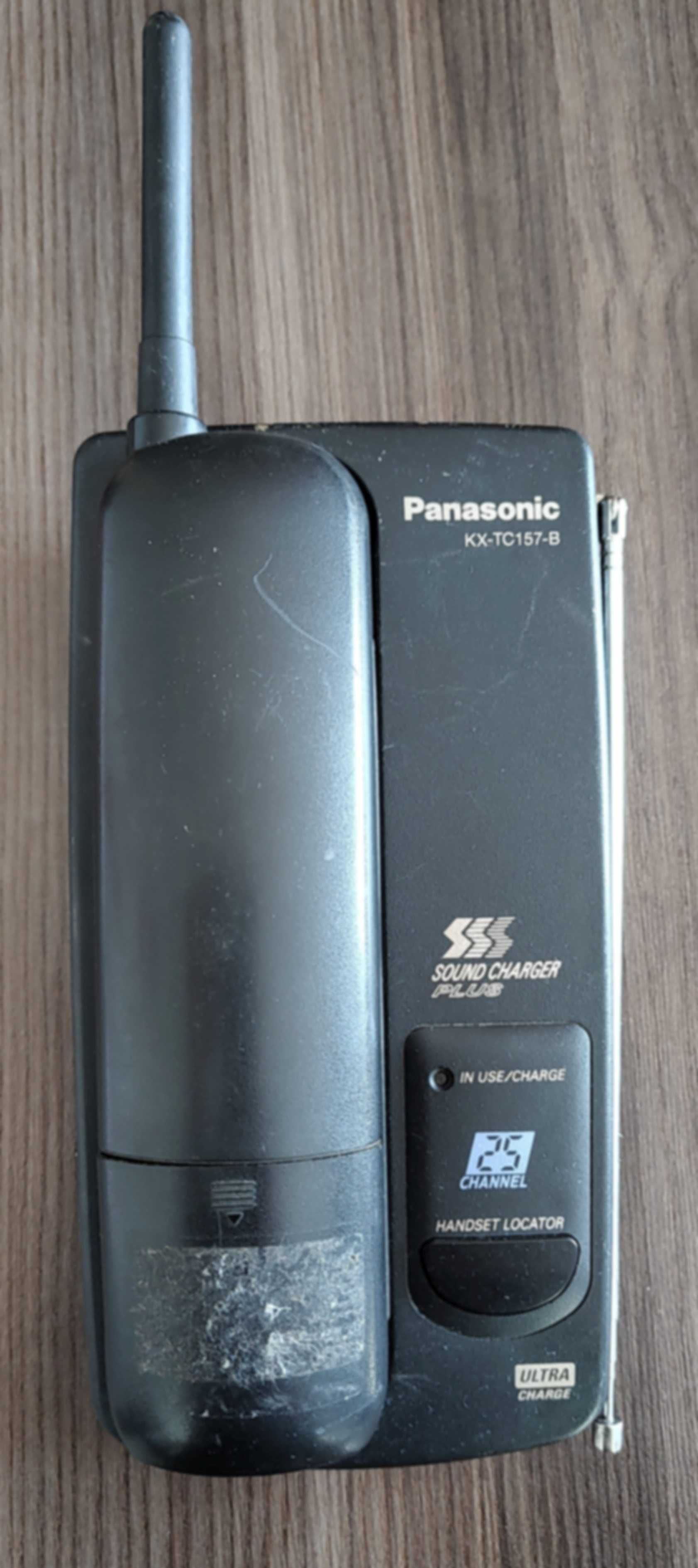 Telefon stacjonarny bezprzewodowy Panasonic KX-TC 157B