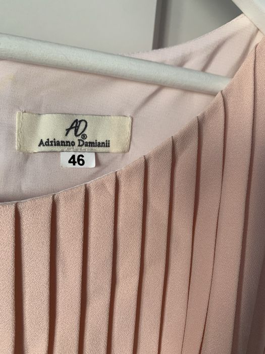 Długa plisowana sukienka rozmiar 46
