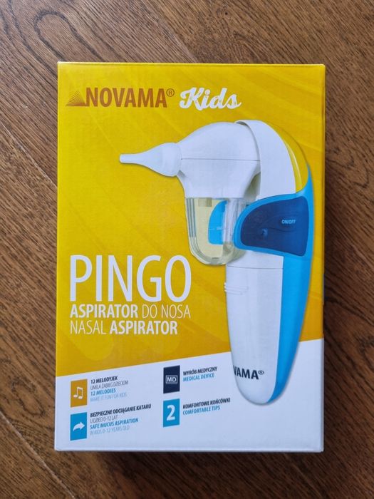 Aspirator odciągacz do kataru do nosa dla dzieci PINGO Novama