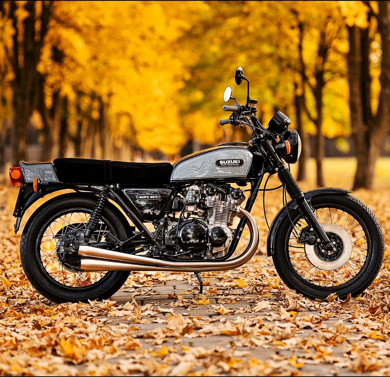 Suzuki GS 550 klasyk, cafe racer