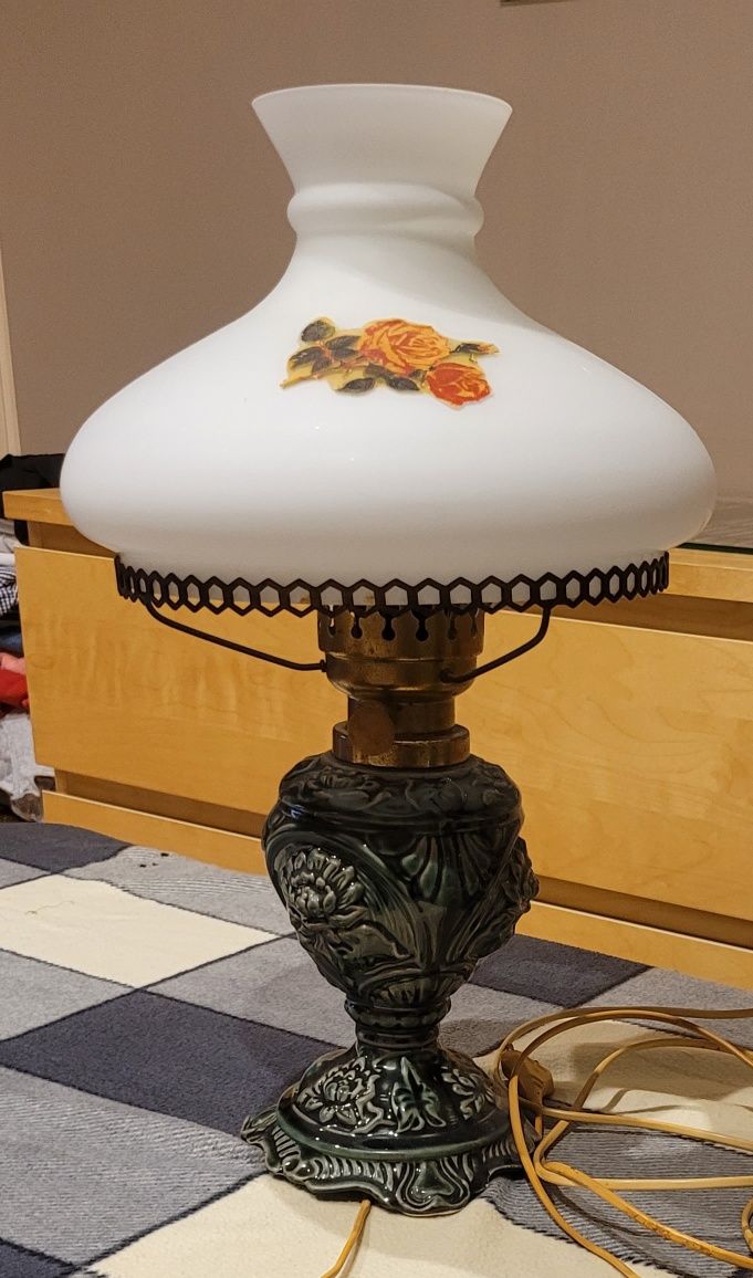Kolekcjonerska lampka na stolik