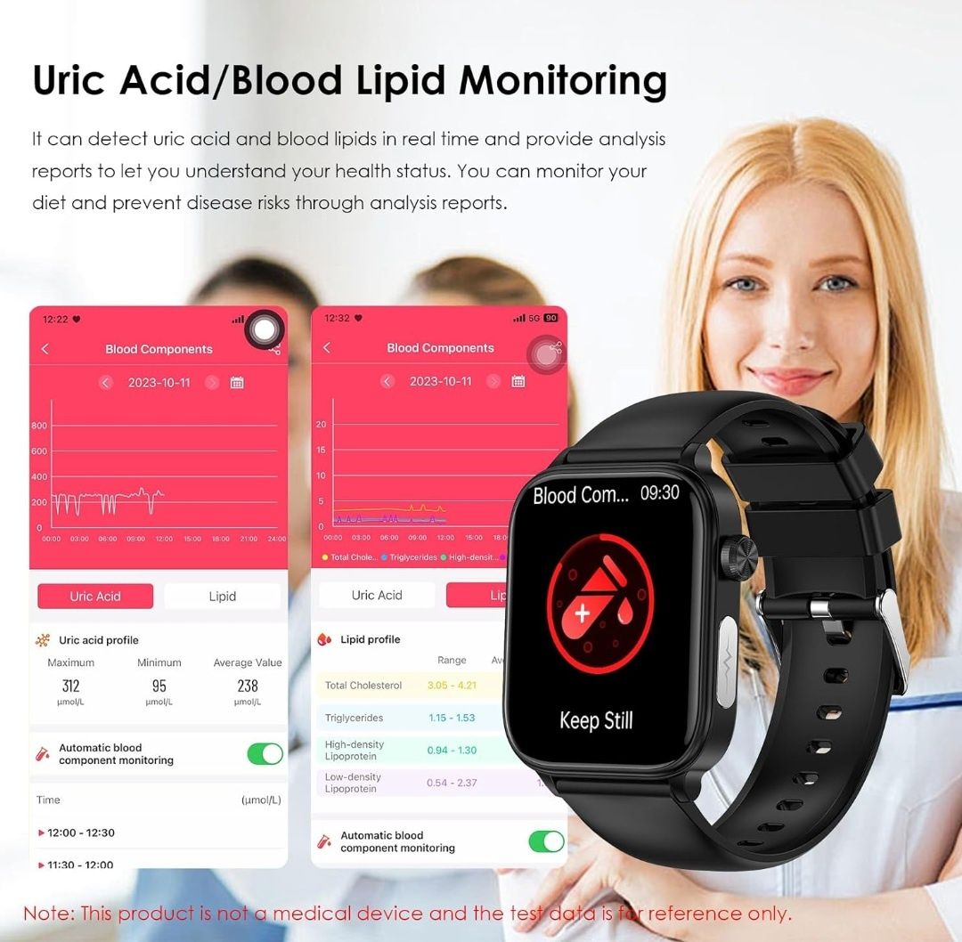 Marsyu ET570 Inteligentny zegarek Smartwatch