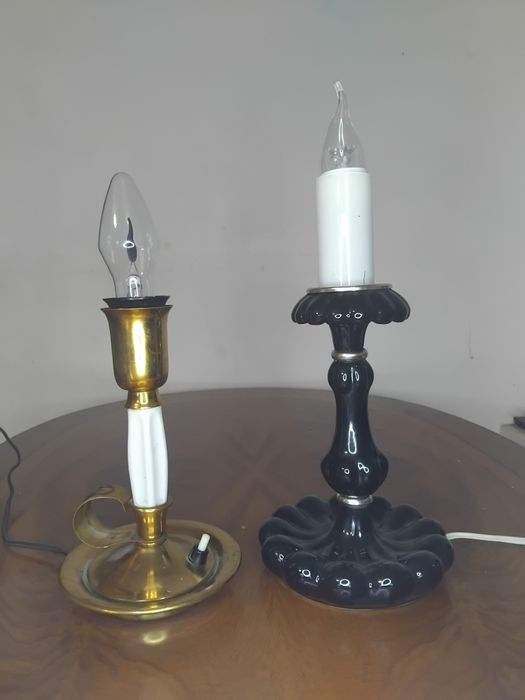 настільні лампи, підсвічники часів ссср