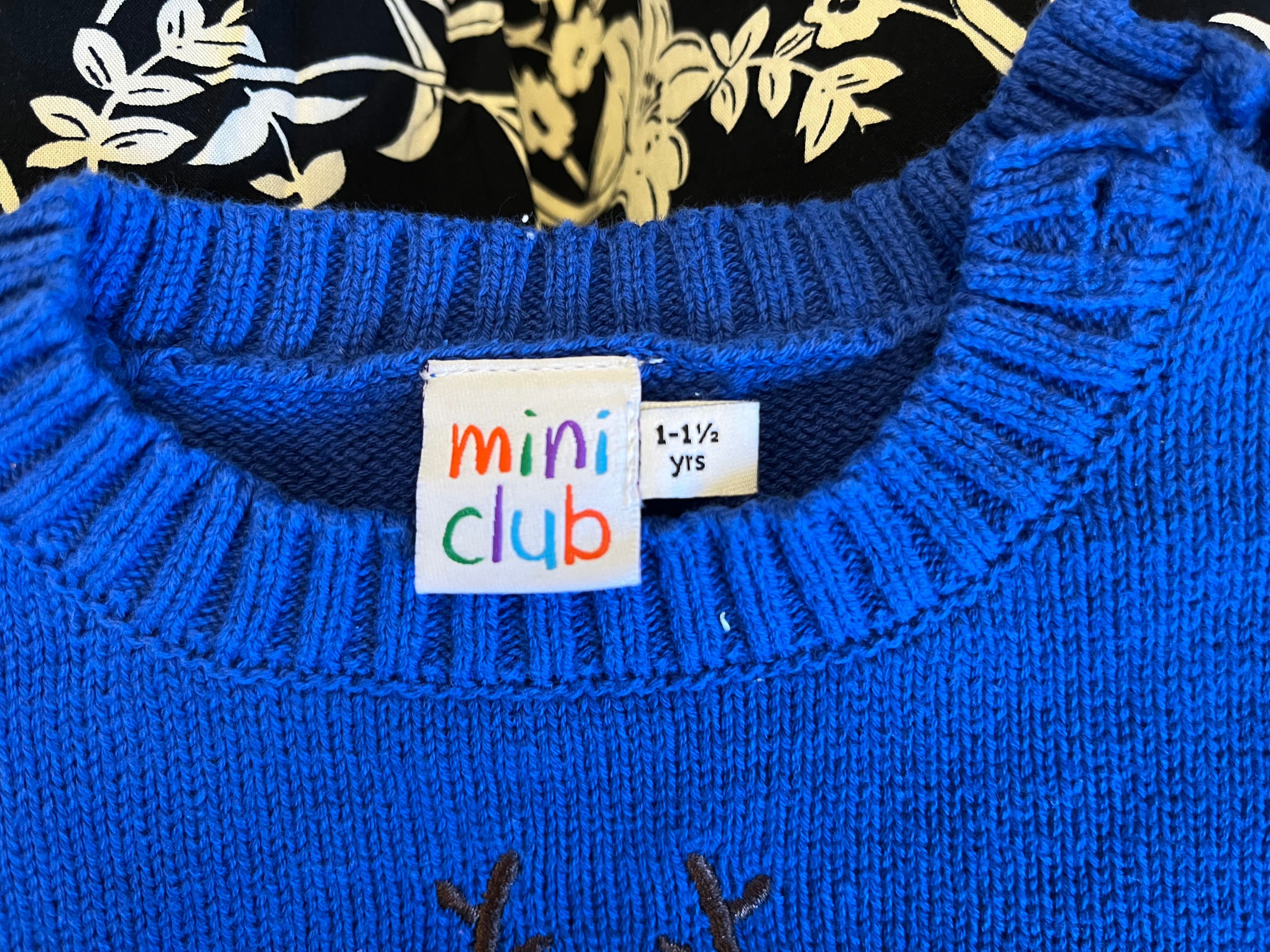 Sweterek na 1 - 1,5 roku (12/18 miesięcy) na 80-86 cm Mini Club