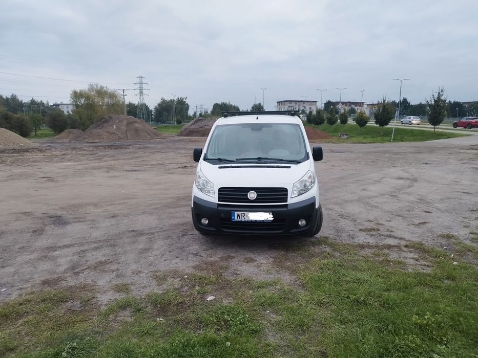 Fiat scudo long 6 osobowy 2.0 120km 2010r