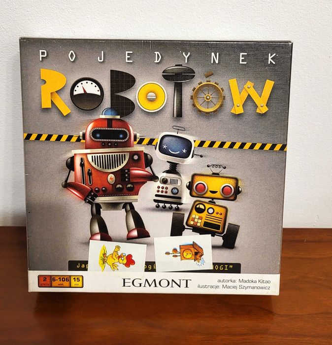Pojedynek robotów - japońska gra logiczna wydawnictwo Egmont