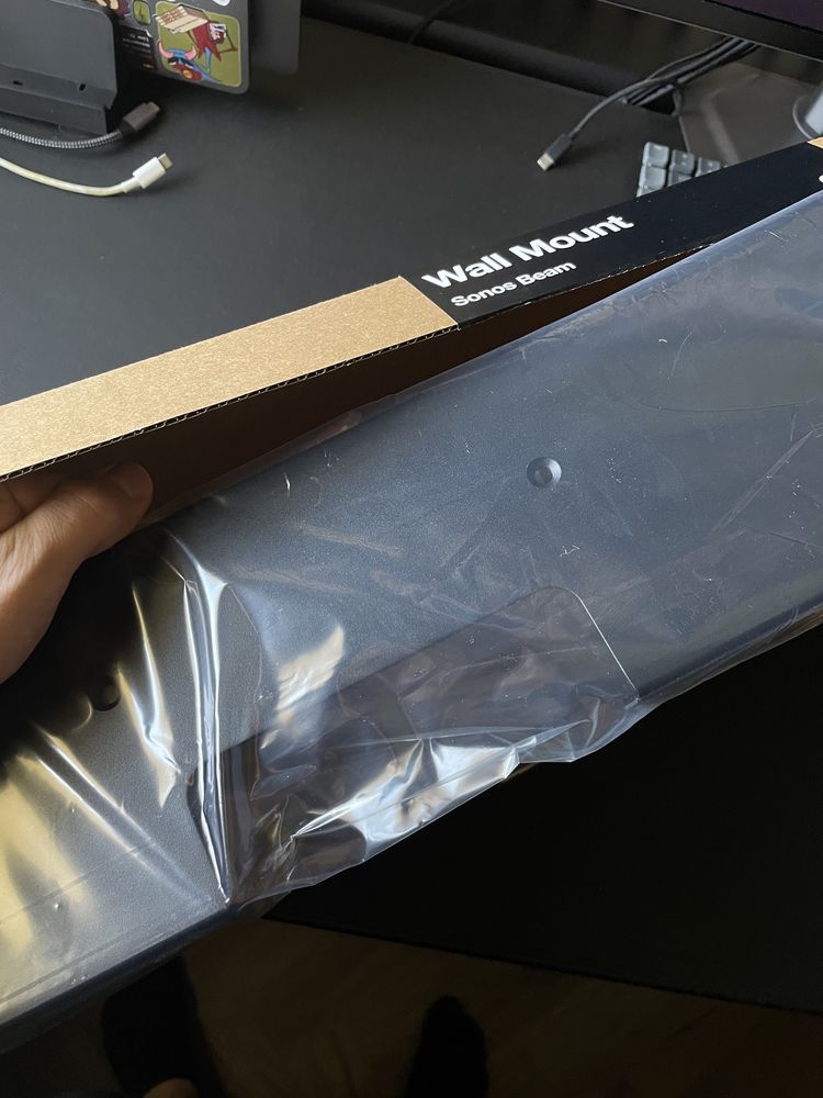 Sonos Beam Wall mount - uchywt ścienny soundbar czarny