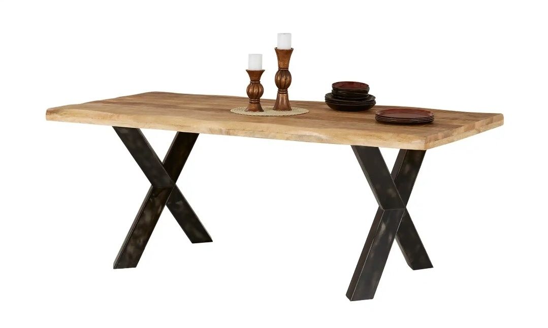 Stół drewniany 200cm x 100cm lite drewno Mango