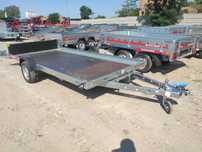 Przyczepa platforma 401x184 cm TEMARED Mulitransporter 4018 dmc 750kg