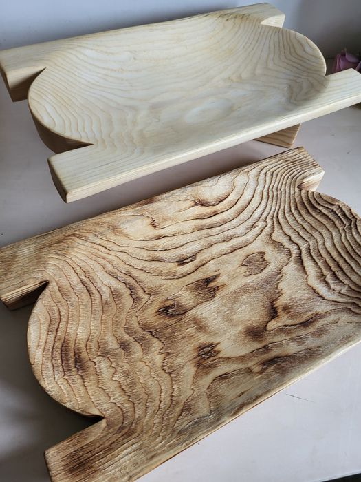 Korytka cateringowe od lokalnego stolarza Taca Koryto biesiadne 50cm