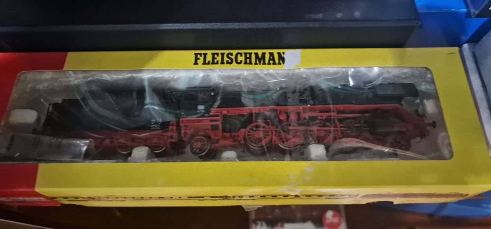 Locomotiva carvão  alemão  nova digital sons fumo