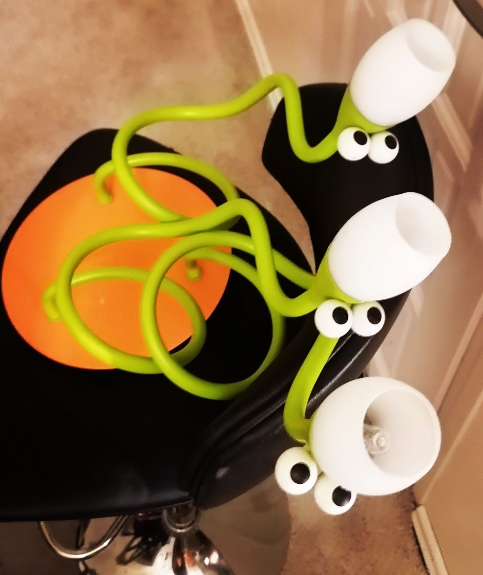 Lampa wisząca+2 kinkiety + lampka biurkowa Massive Snake
