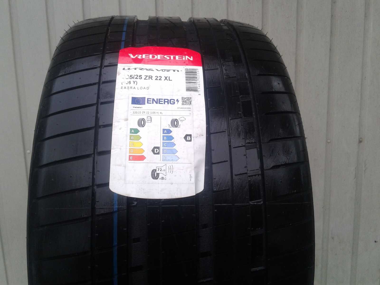 Nowa Opona Vredestein Ultrac Vorti + 335 25 ZR22 105Y XL 2022r