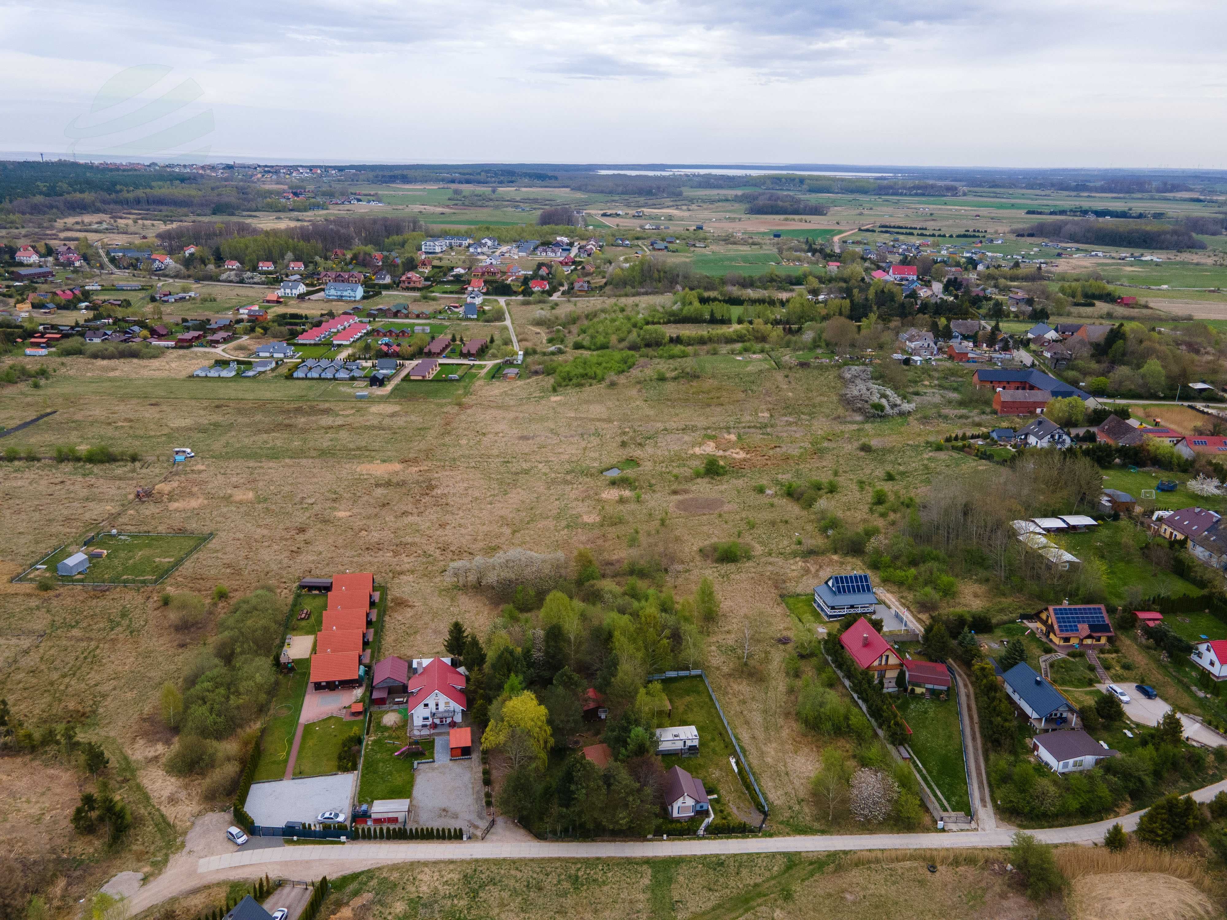 Działka budowlana 1008m Rusinowo media I kompleks