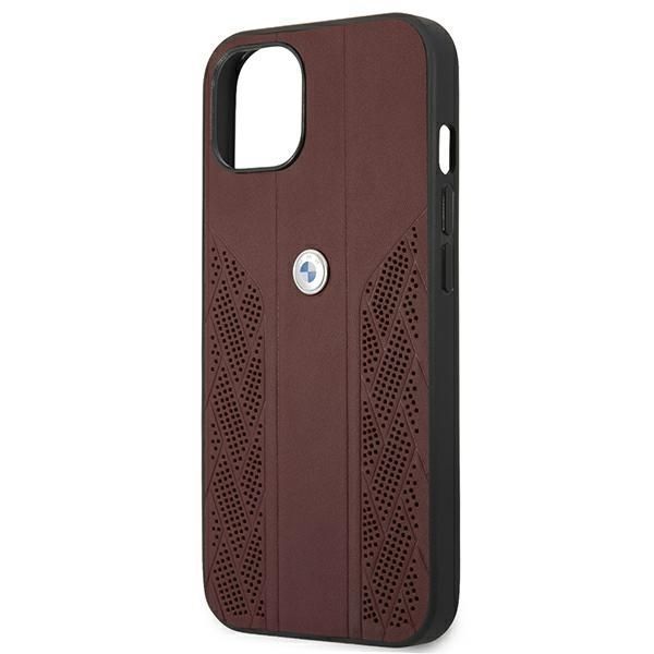 Etui Ochronne BMW Curve Perforate iPhone 13/14/15 6.1" Czerwony