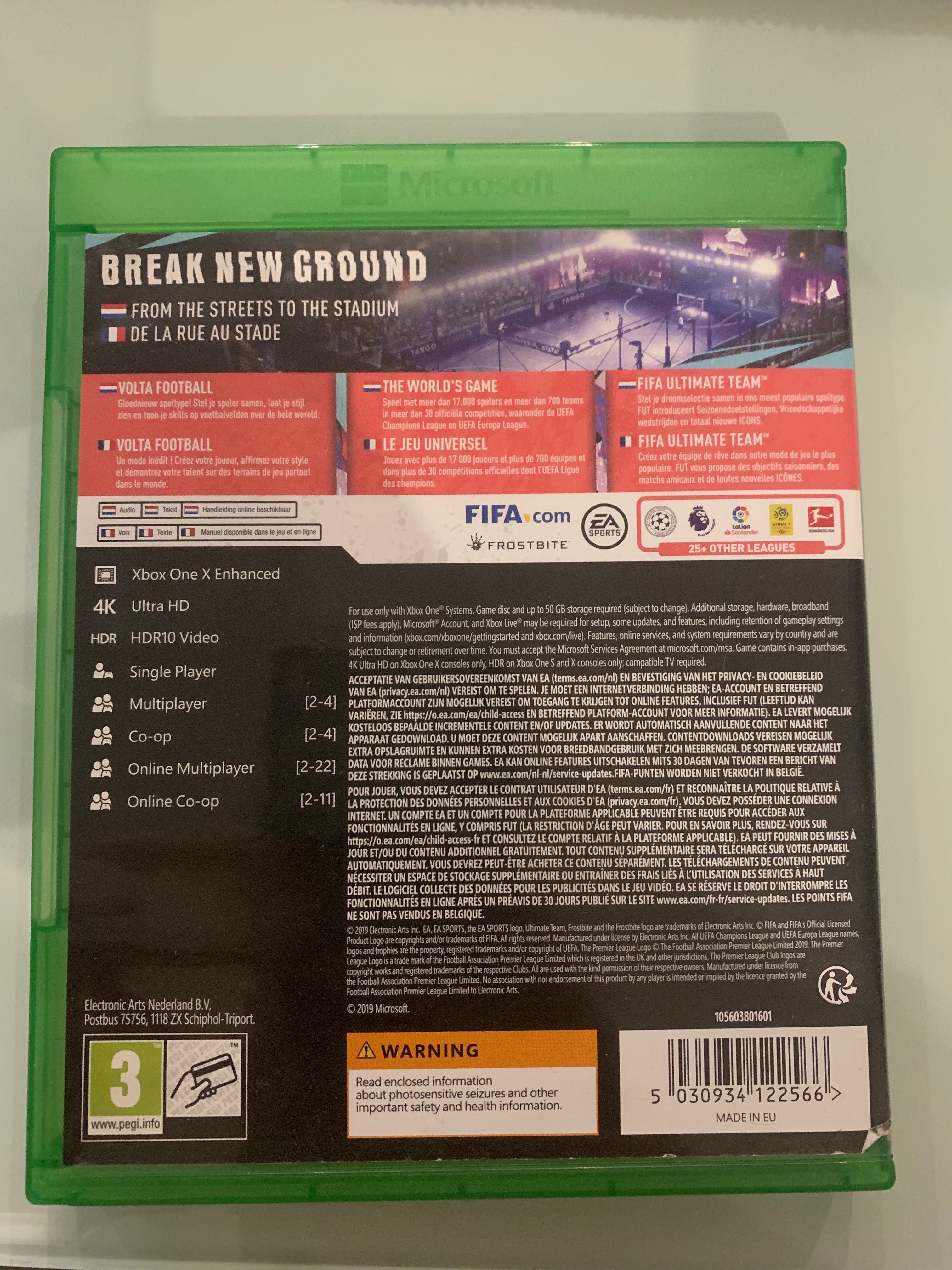 Gra Fifa 20 ENG Xbox One