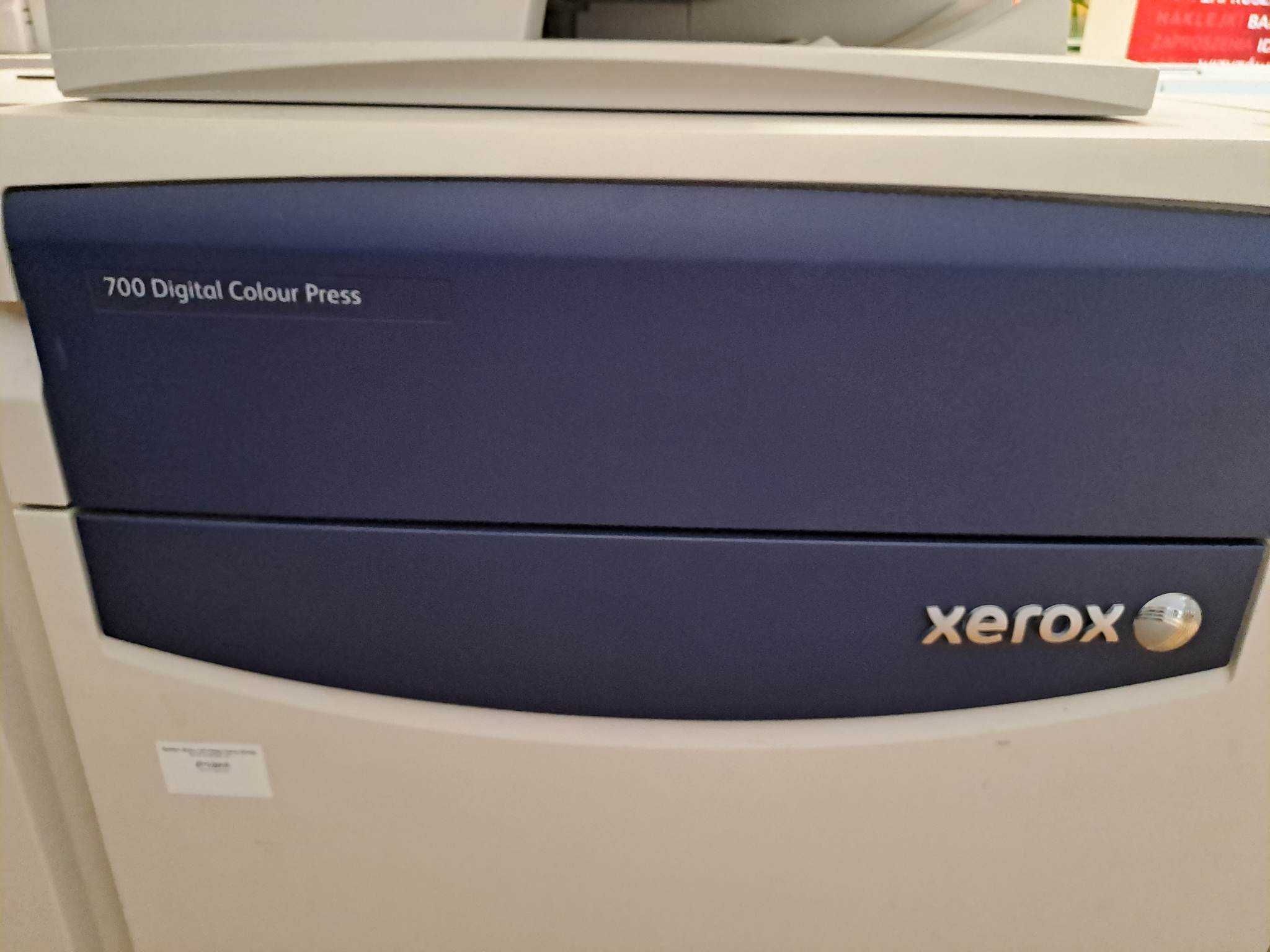 Sprzedam system druku cyfrowego: Xerox 700 Digital Colour Press.