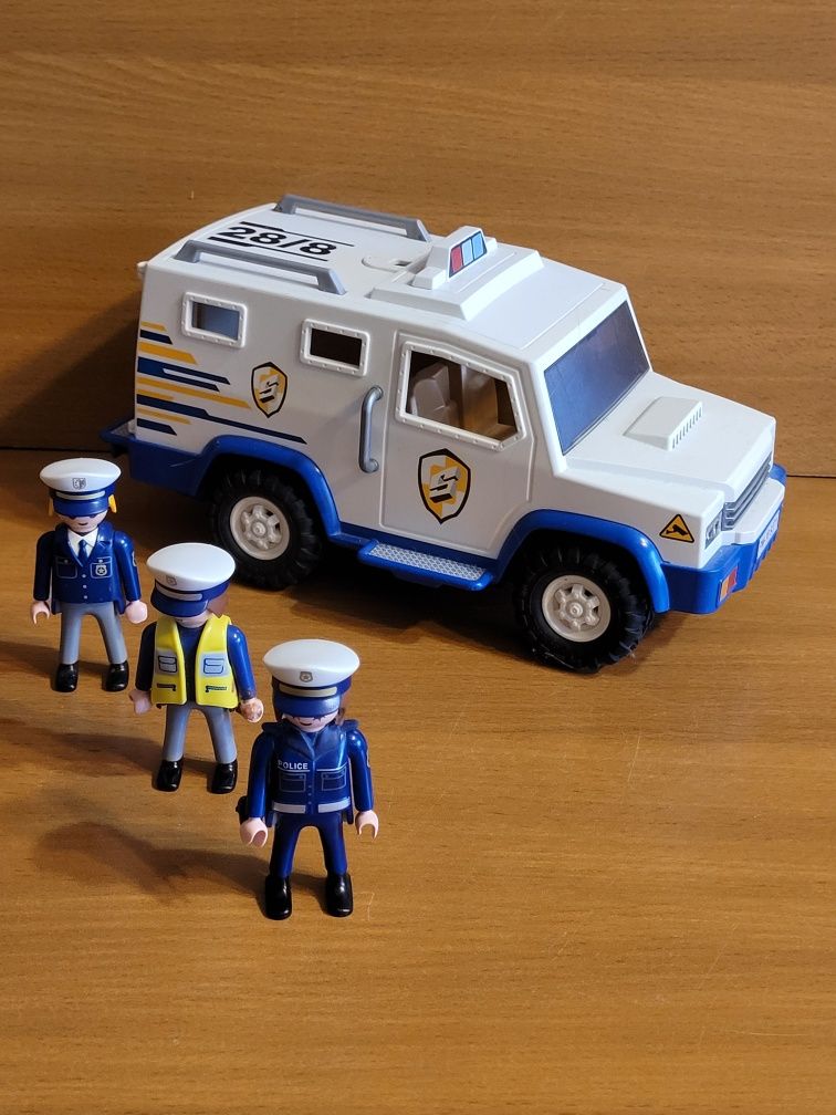 Klocki Playmobil Geobra samochód ludziki zabawki