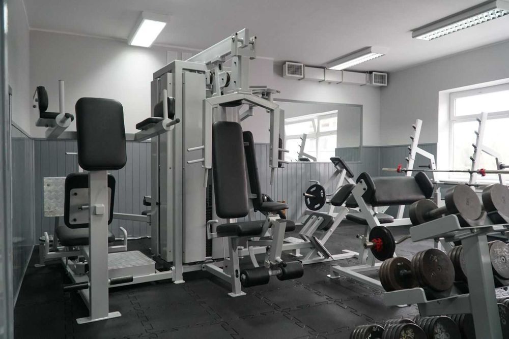 Mata pod sprzęt, podłoga gumowa do ćwiczeń. Fitness siłownia CROSSFIT