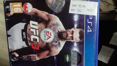 Ufc 3 ps4, sklep Tychy, wymiana