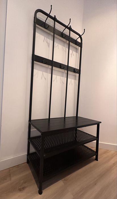 Cabide com banco/ arrumação sapatos PINNIG - IKEA