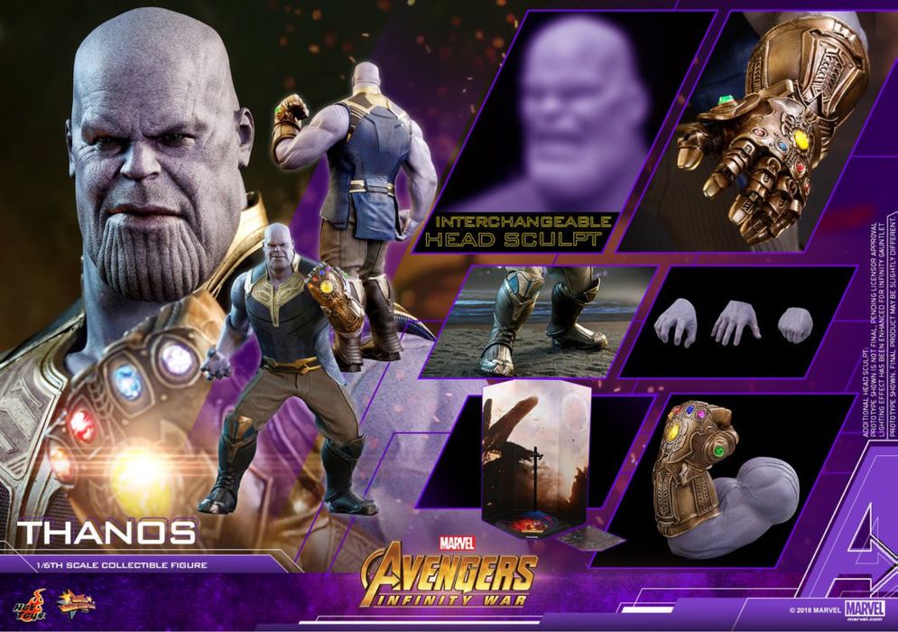 Фигурка 1/6 hot toys mms 479 AVENGERS INFINITY WAR