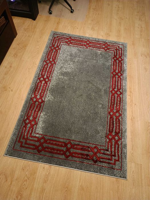 Nowoczesny, szary dywan do salonu/kuchni/pokoju 115 cm x 185 cm