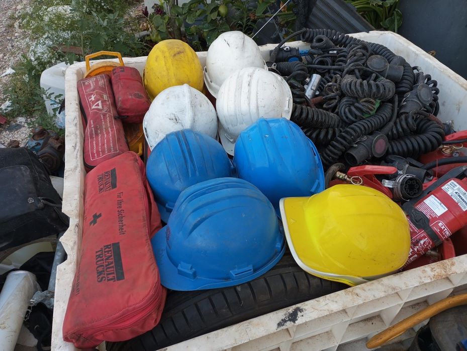 Capacete de trabalho