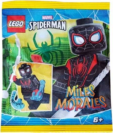 LEGO SPIDERMAN Gazetka 2/2024 - MILES MORALES - sh855 - 682402 + BROŃ