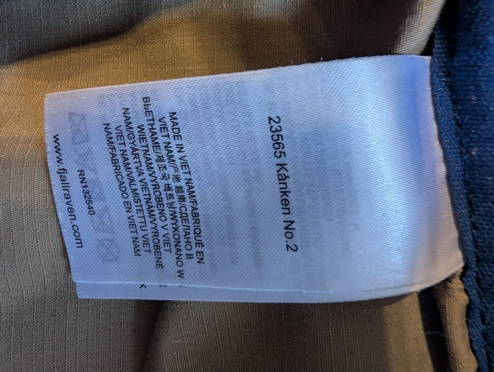 Plecak Fjallraven Kanken No2 Niebieski
