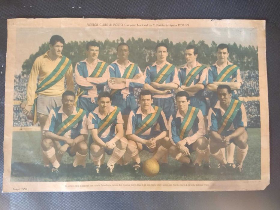 Separata do FC Porto Campeão Nacional 1958/59.