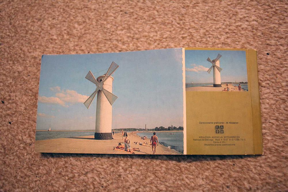 Pocztówki Świnoujście PRL kartki pocztowe