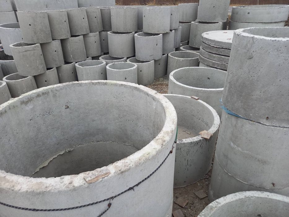 Кільця бетонні залізобетонні