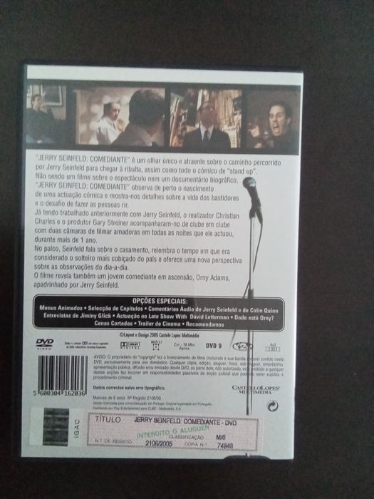 Jerry Seinfeld o comediante