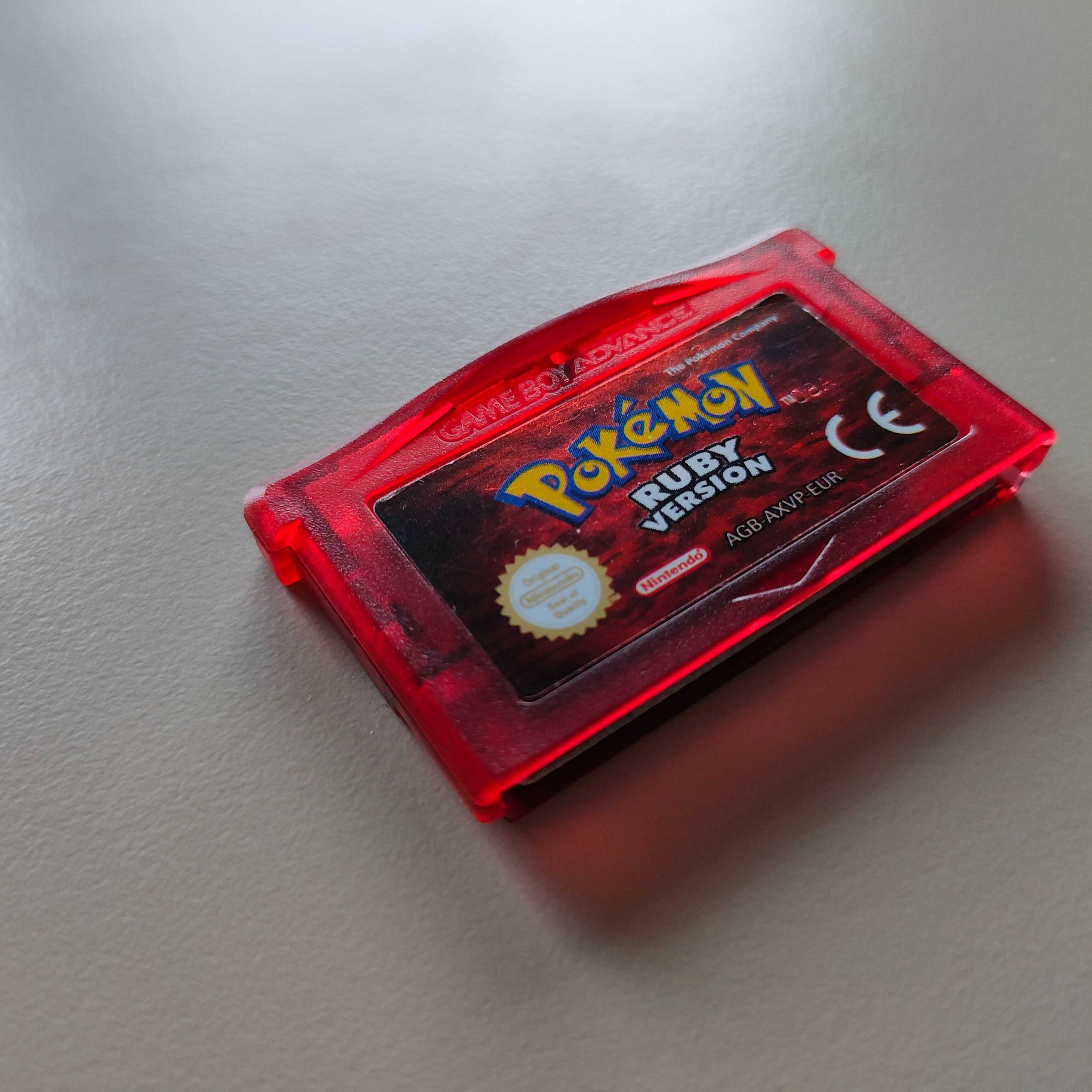 Pokemon Ruby Gameboy Advance oryginał