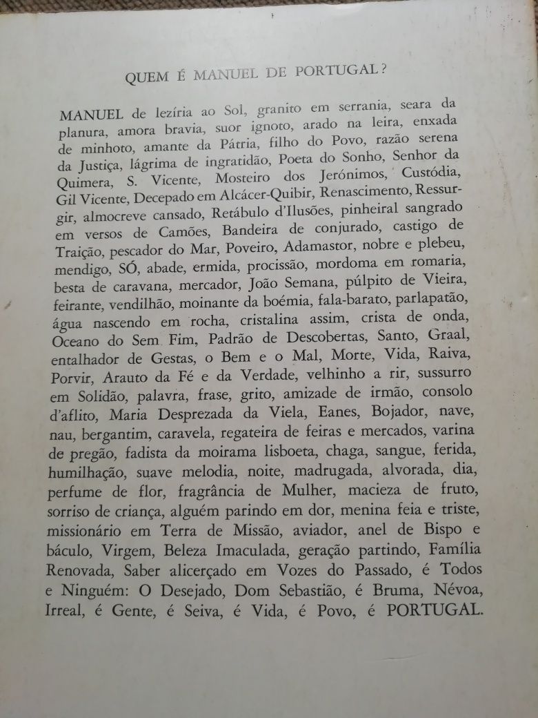 Crónicas e Cartas de Manuel de Portugal