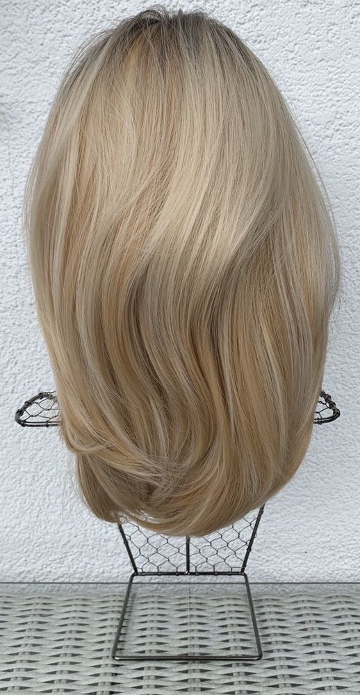 Premium Ultra włosy doczepiane, peruka, naturalny blond ombre (76 )