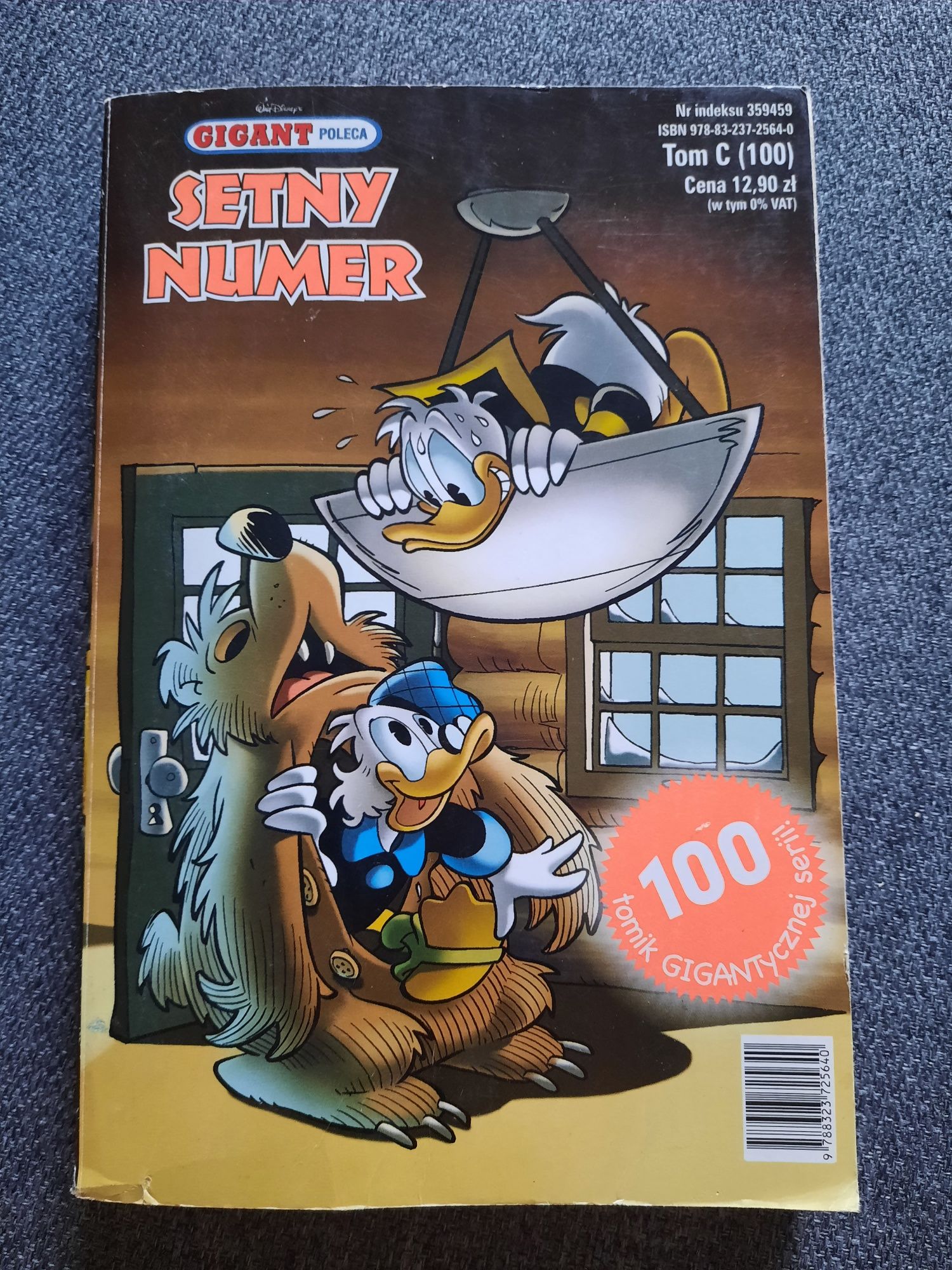 komiks Kaczor Donald -GIGANT. Tom 100. SETNY NUMER