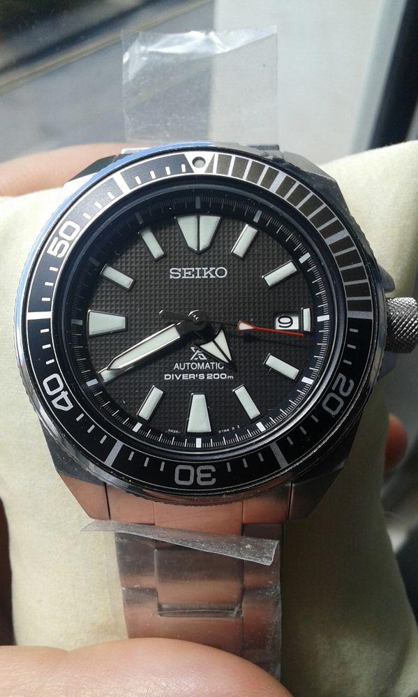 Relógio Seiko automático novo com etiquetas