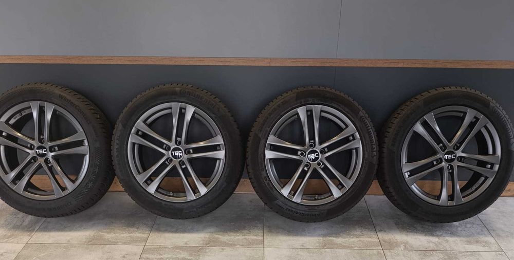 Koła Alu Felga  zima  Ford S-max   Kuga - Opony Continental 235/50R18