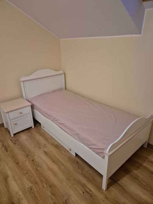 Meble dla dziewczynki sypialnia LUNA 7 elementow  (komplet mebli dla d